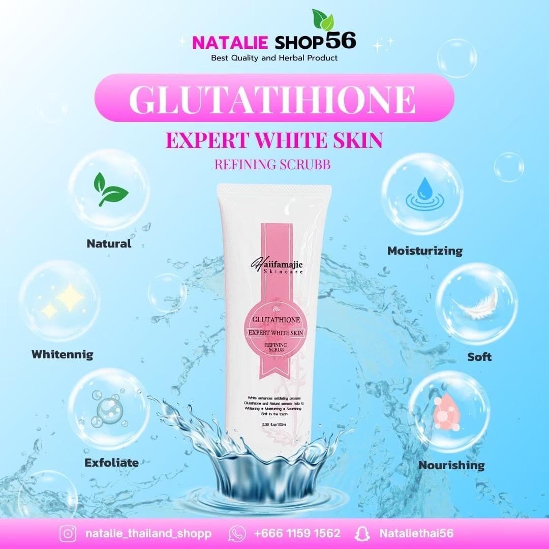 HF Glutathione expert white skin refinning scrub - ภาพที่ 5