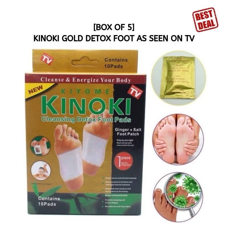 KINOKI CLEANSE & ENERGIZE FOOT PATCH - ภาพที่ 4