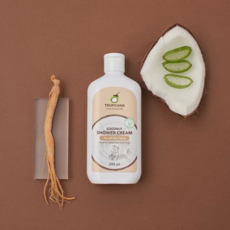 TROPICANA COCONUT SHOWER CREAM 290ML - ภาพที่ 4