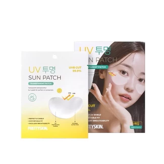 PRETTYSKIN UV Transparent Sun Patch UVA UVB