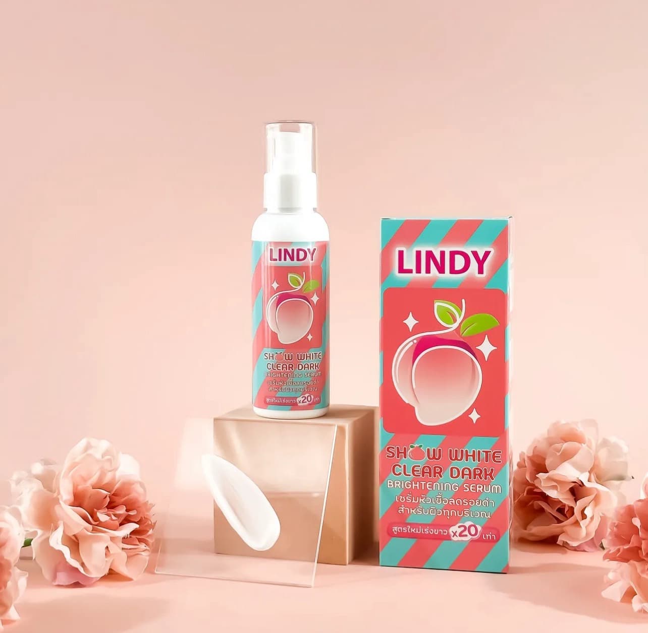 LINDY SHOW WHITE CLEAR DARK