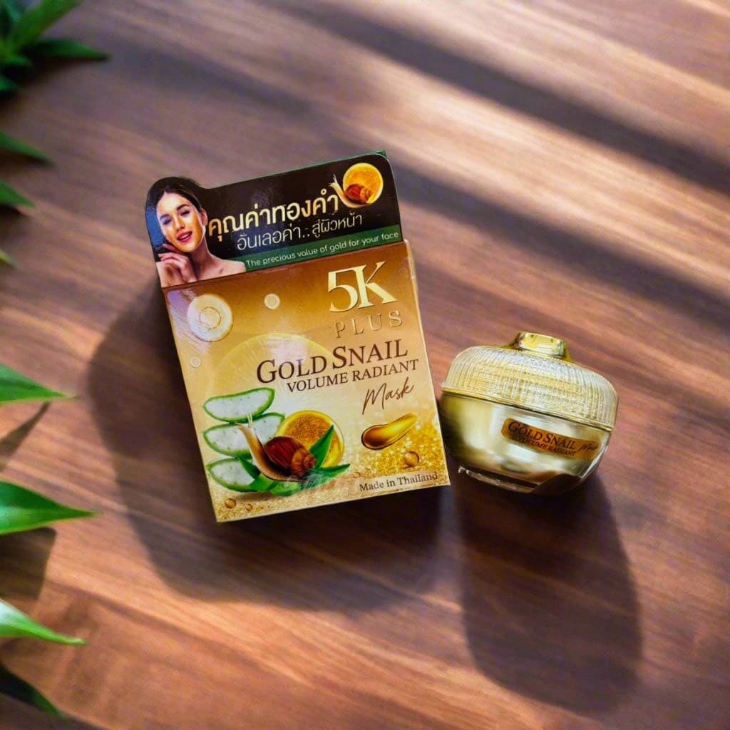5K PLUS GOLD SNAIL VOLUME RADIANT MASK