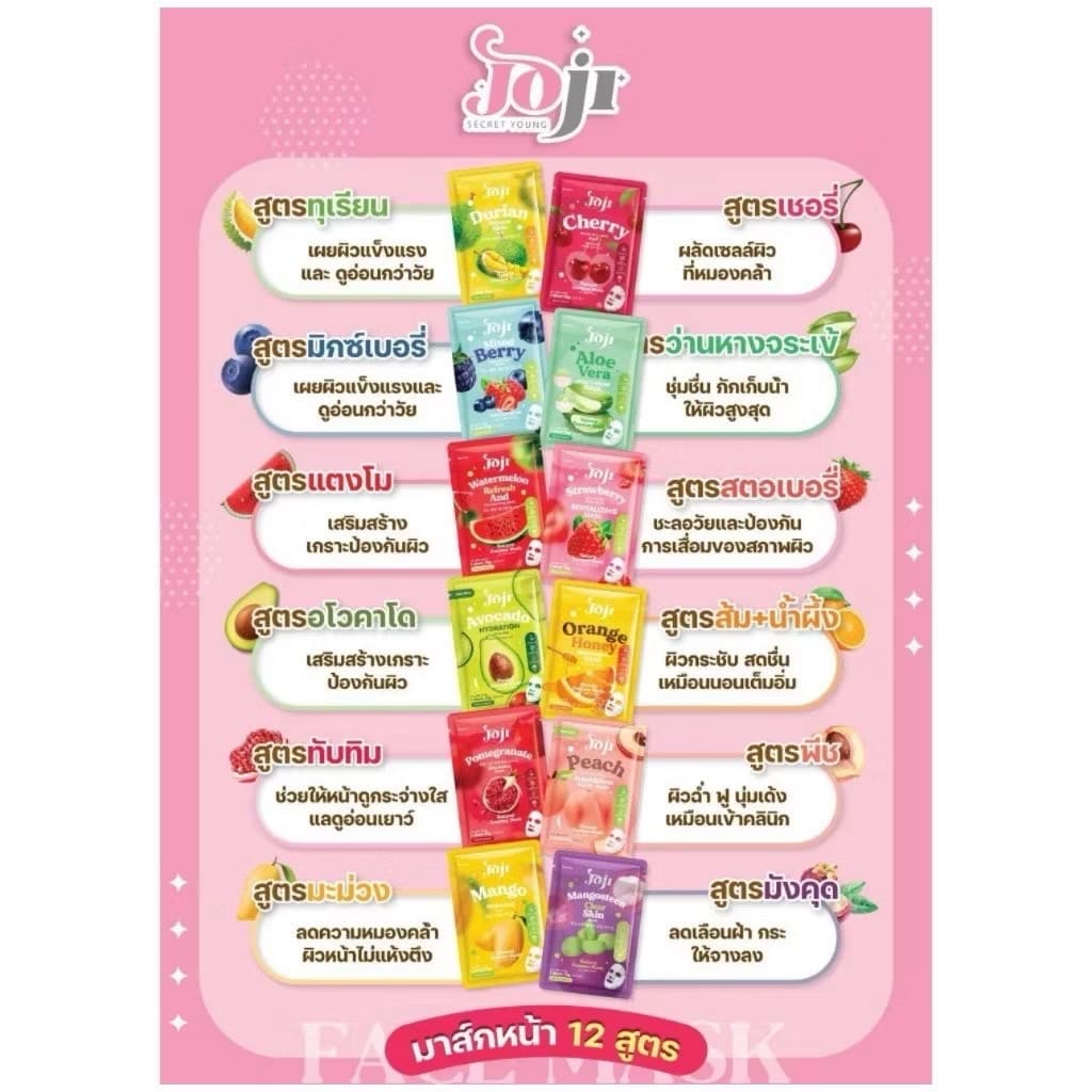 JOJI MASK SHEET - ภาพที่ 2