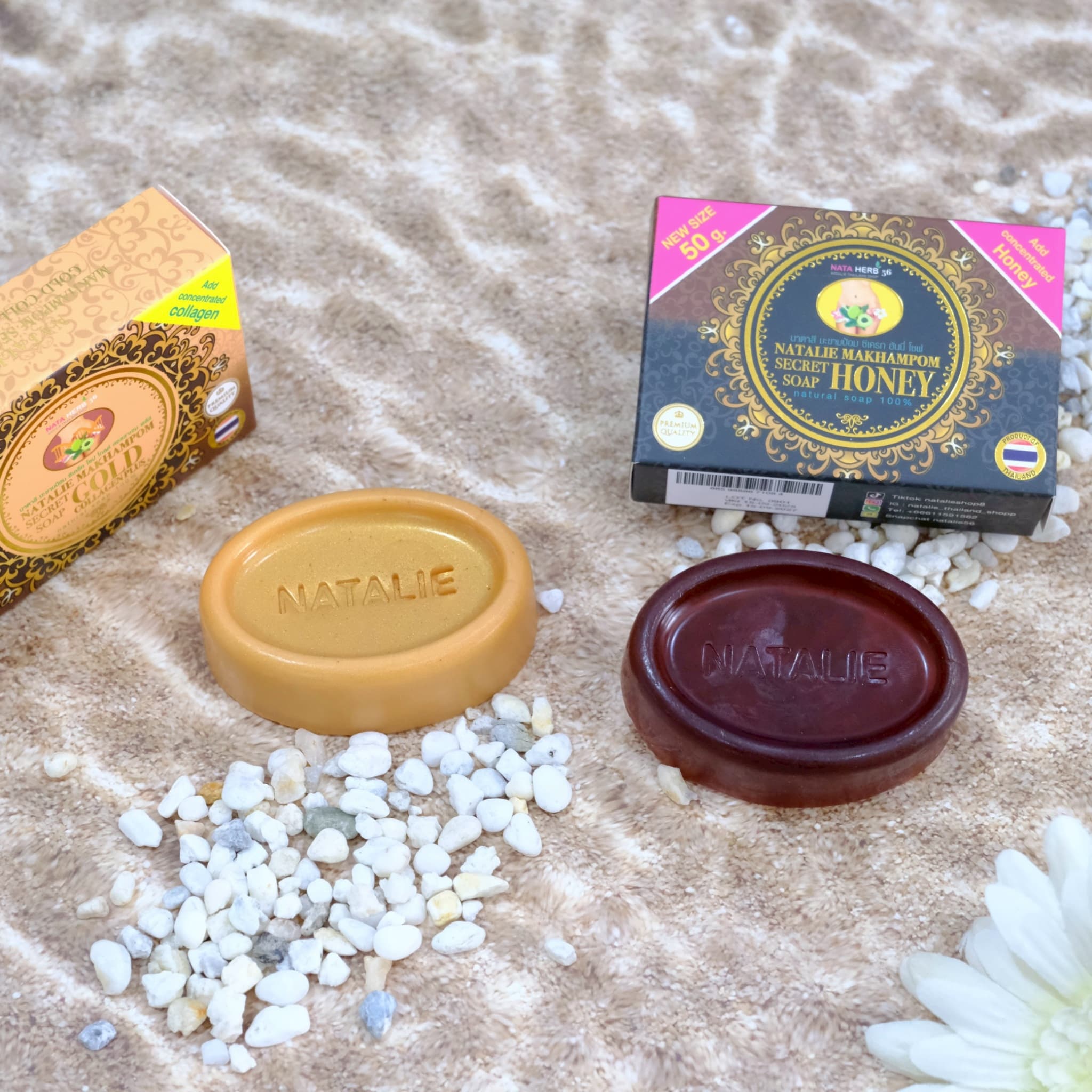 NATALIEMAKHAMPOM SECRET SOAP GOLD COLLAGEN PLUS