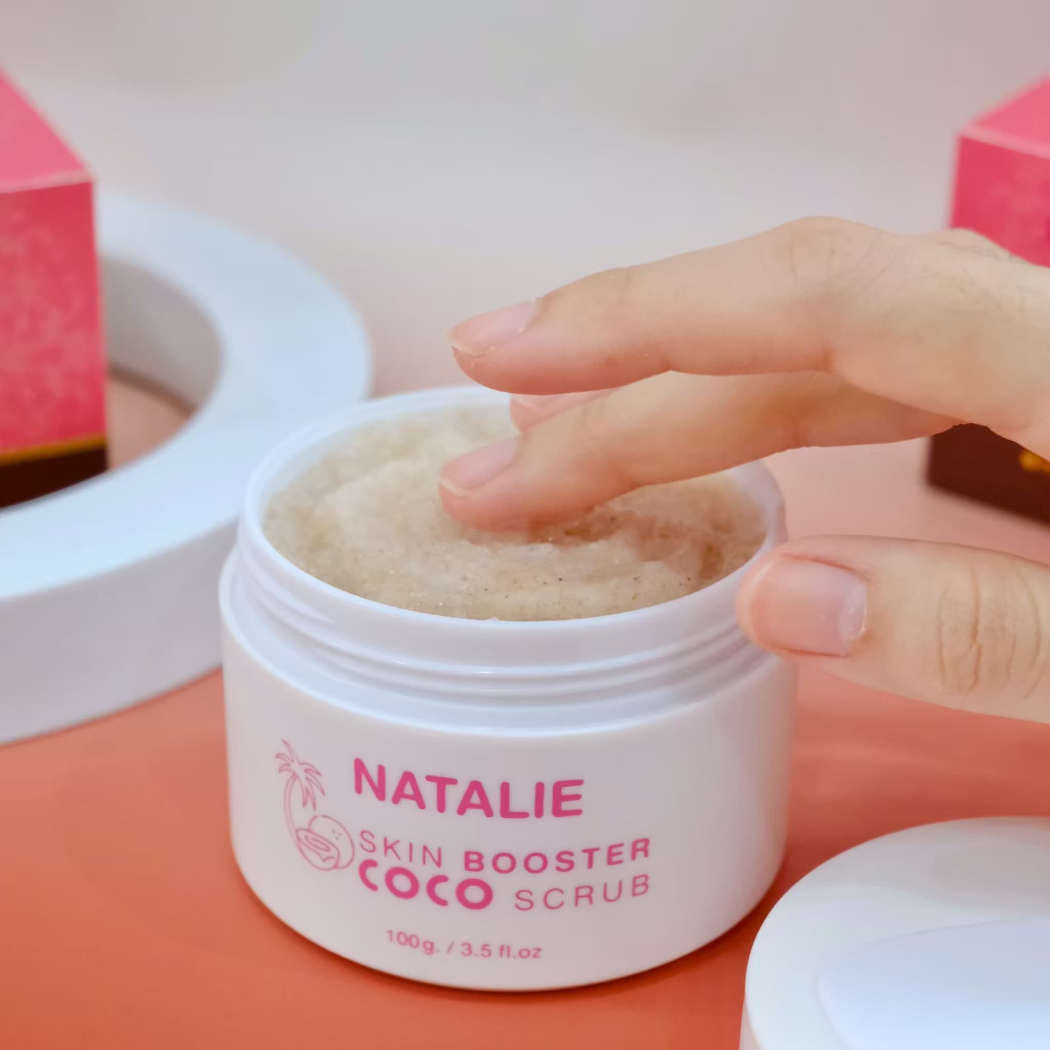 NATALIE SKIN BOOSTER COCO SCRUB - ภาพที่ 4