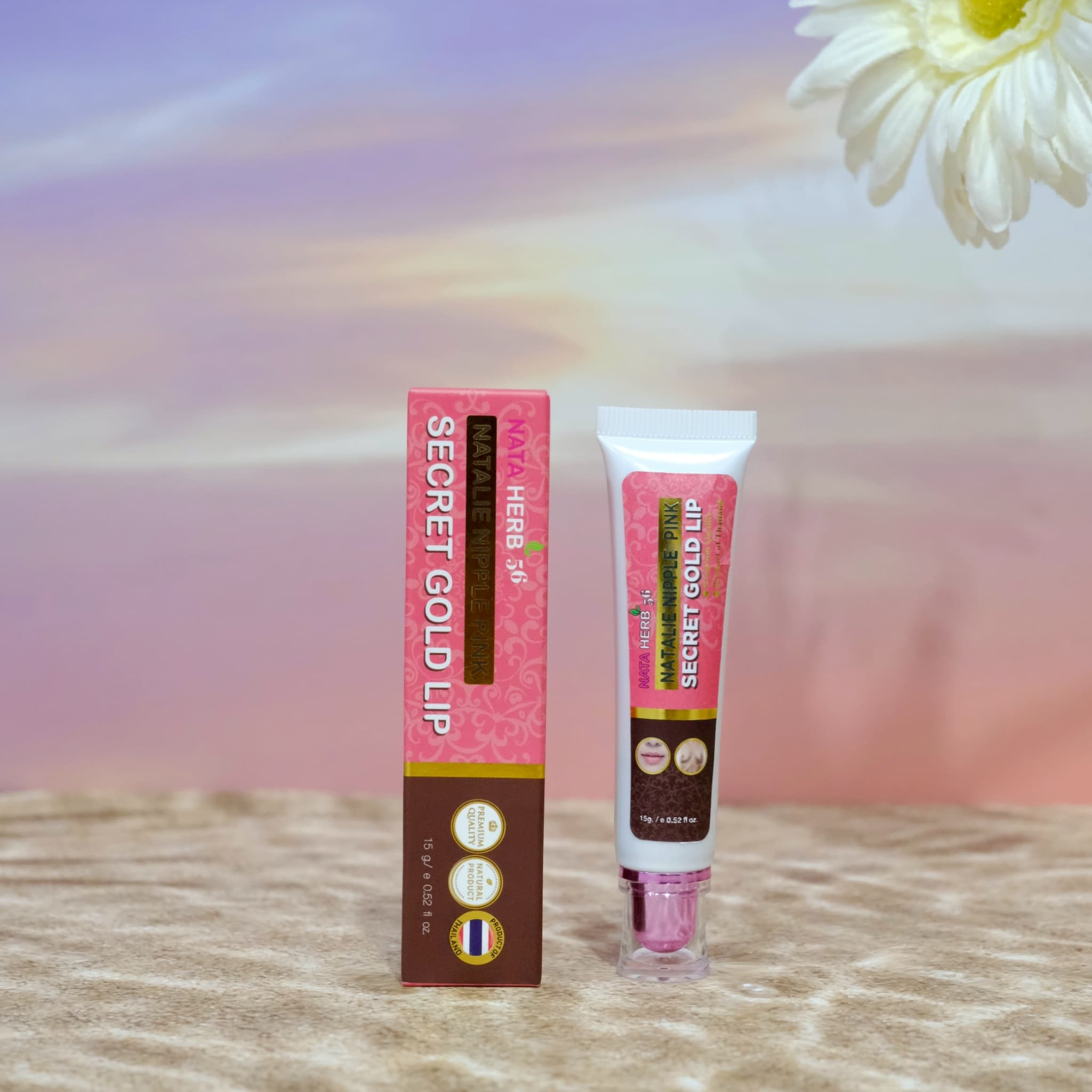 NATALIE NIPPLE PINK SECRET GOLD LIP - ภาพที่ 3