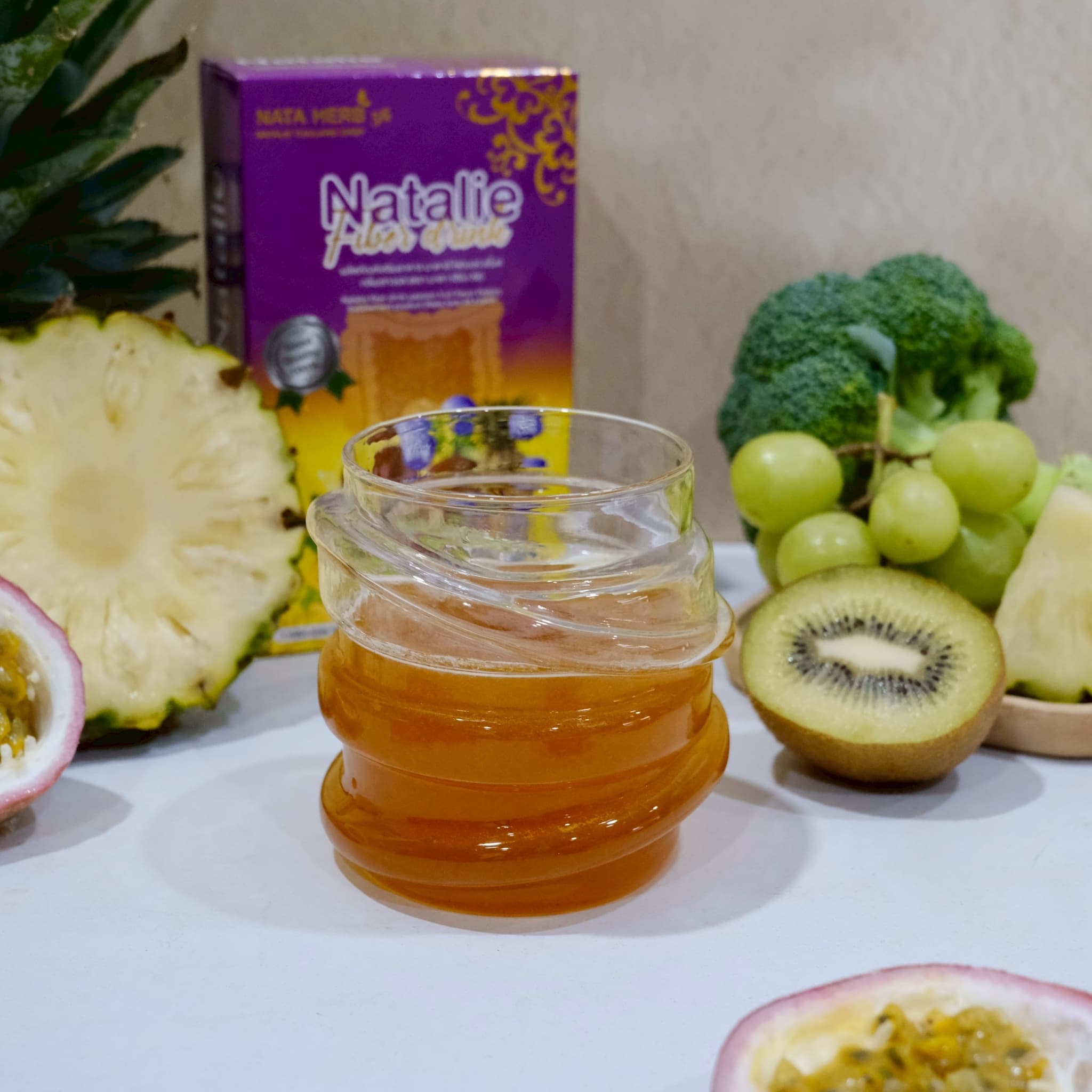 Natalie fiber drink passion fruit flavor - ภาพที่ 3