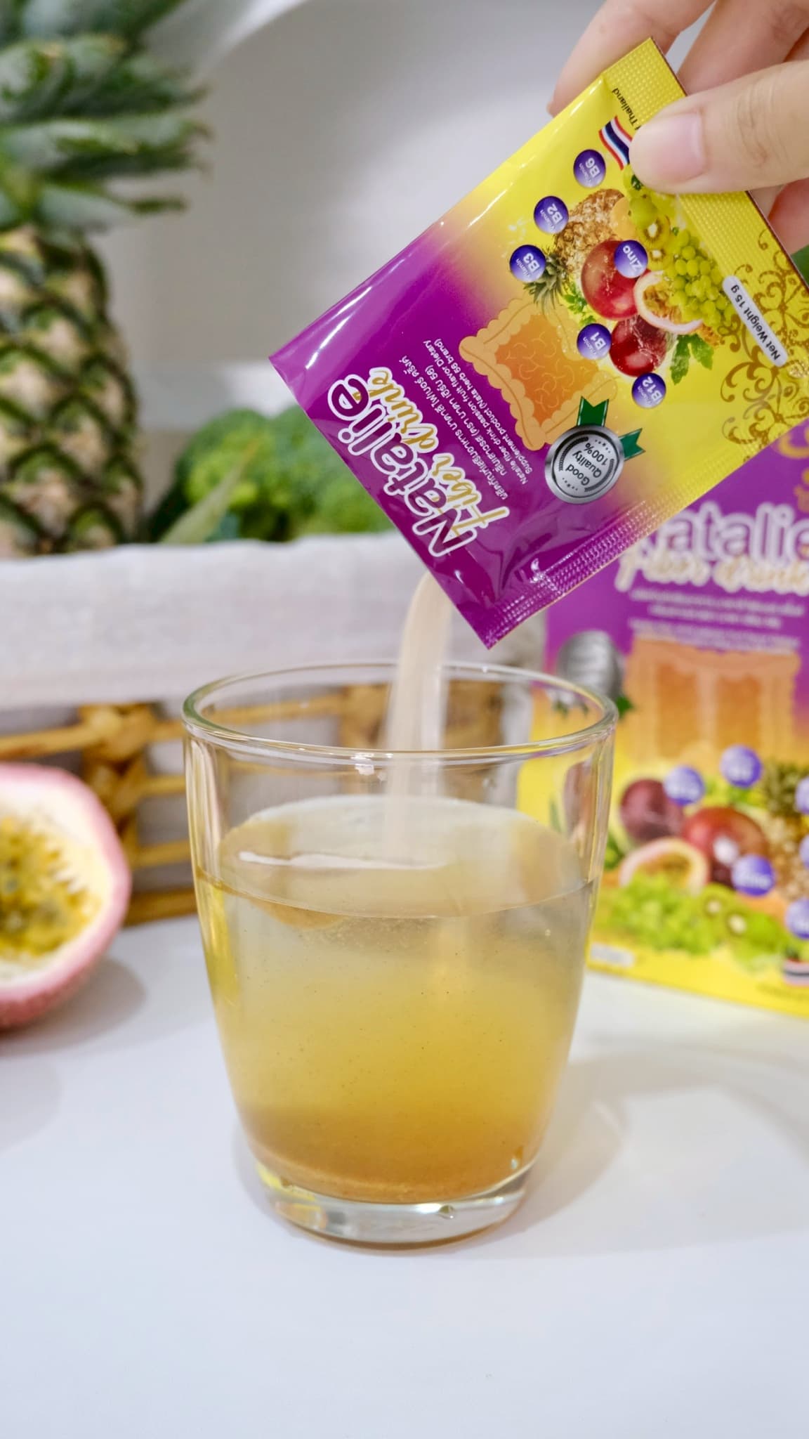 Natalie fiber drink passion fruit flavor - ภาพที่ 4